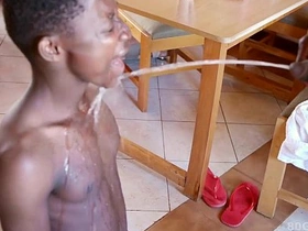 Hot African twinks in a three woman fuckfest