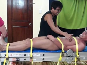 Twink Lorenzos armpit fetish and ticklish feet