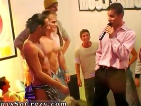 Gay party with naked Asian men and free photos of erect cocks
