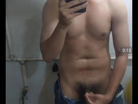 Real hardcore scene with a horny boy cumming 123 times