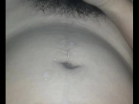 Gay love: Cum on my belly