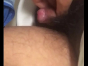 A young Asian man masturbating in reality.