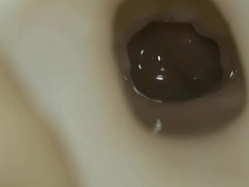 How to get cum with an Asian sex toy